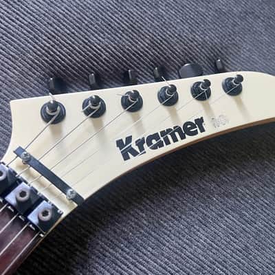 Kramer Globe Logo Neck Plate 1984 - Chrome image 8