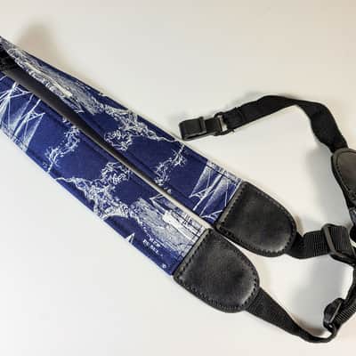 Anchor Ukulele Strap - Nautical Ukulele Strap- Colorful-Handmade - Double Padded-Cool Ukulele Strap image 2