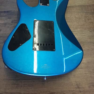 YAMAHA RGX121S ELECTRIC GUITAR HSH BLUE (USED) image 3
