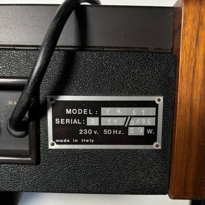 Elgam EM 61 - Vintage piano synth Made in Italy image 8
