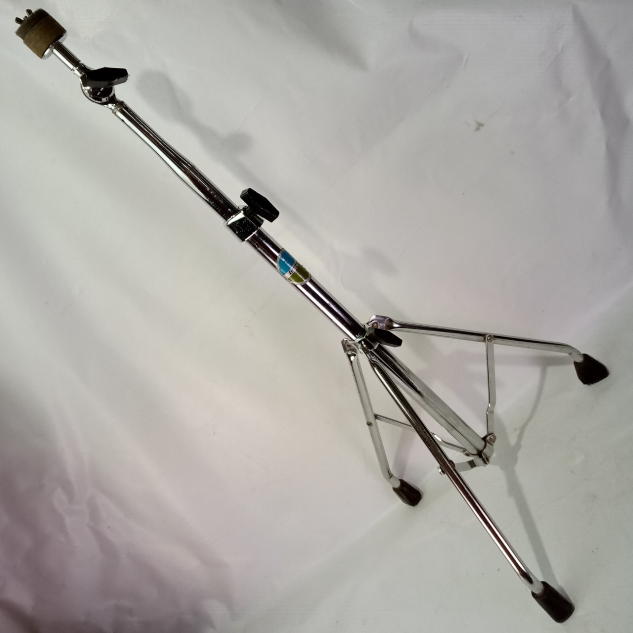 Ludwig Hercules Straight Crash/Ride Cymbal Stand Tube-Leg Tripod USA Vintage 70s — main photograph