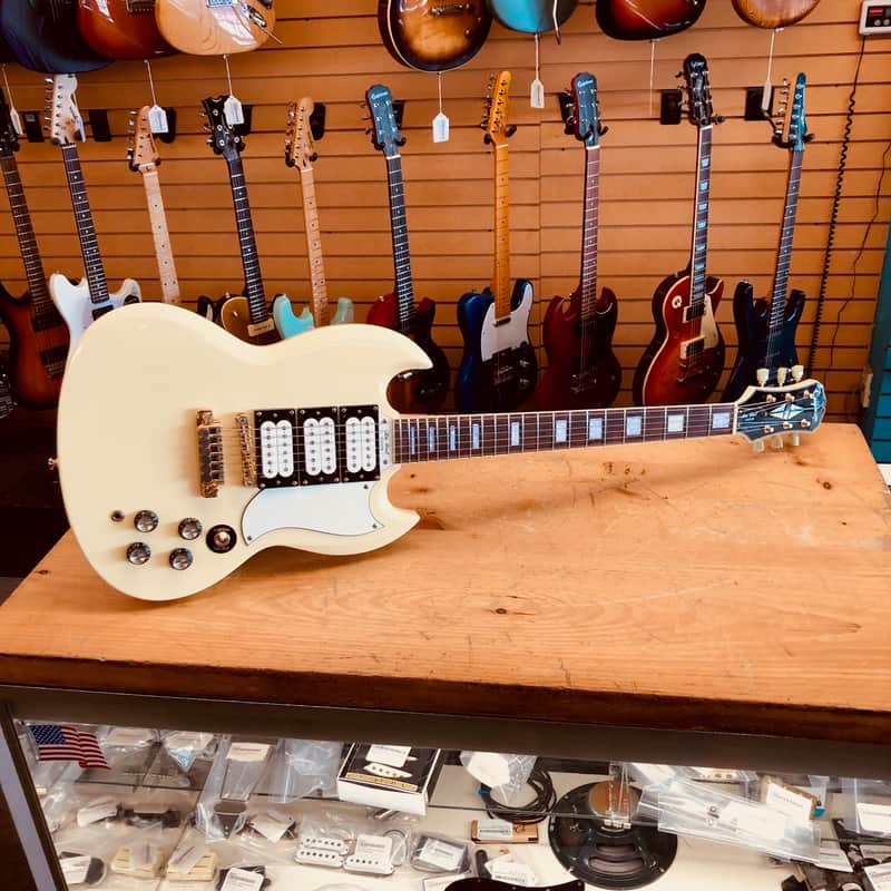 Epiphone G-400 Les Paul Custom SG 3-Pickup Electric Guitar | Reverb