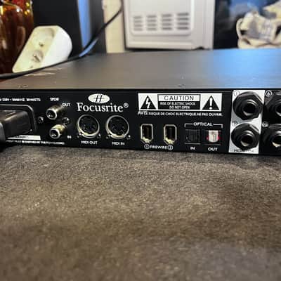 Focusrite Saffire Pro 40 Firewire Audio Interface 2010s - Black image 8