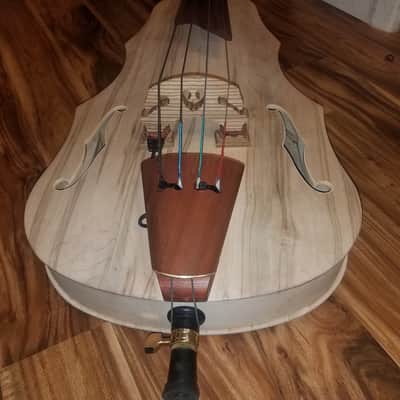 Acoustic Electric Upright Bass 3/4 scale (Natural) image 9