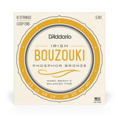 D'Addario Irish Bouzouki Strings EJ81 GDAD tuning image 1