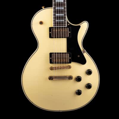 Heritage Custom Shop Factory Special H-157 Artisan Aged Ivory White with Case image 1