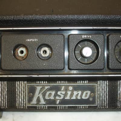 Vintage Kasino by Kustom 150 Bass Natural Bass Amp Head image 5