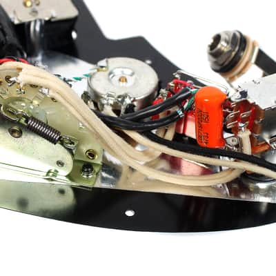 920D Custom Seymour Duncan P-Rails HSH Loaded Pickguard for MusicMan Silhouette imagen 3