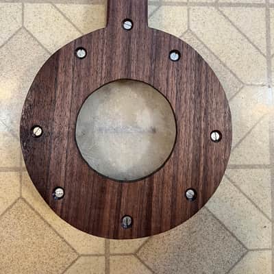Appalachian mountain Fretless banjo, walnut, new, made in West Virginia!!! image 6