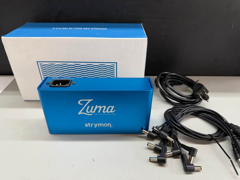 Strymon Zuma 9-Output High Current DC Power Supply W Box 2016 - Present - Blue image 1