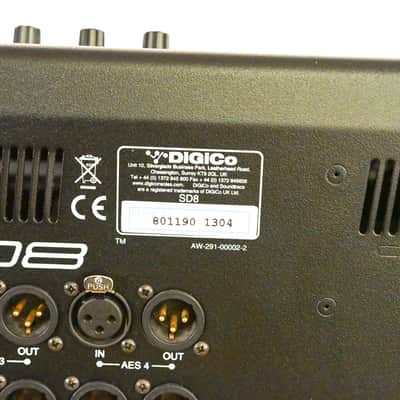 DiGiCo SD8 120-Channel Digital Mixing Console w/ Waves Card + ST Optical CG01Z7P *ASK FOR SHIPPING* image 14