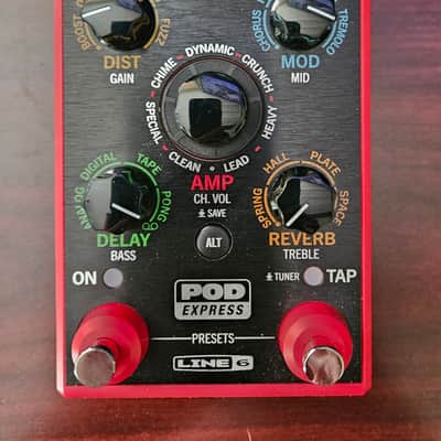 Line 6 POD Express 2024 - Present - Red / Black image 1
