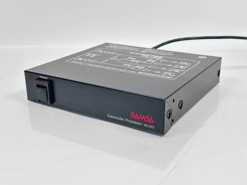 Ramsa WS-SP2 Subwoofer Processor image 1