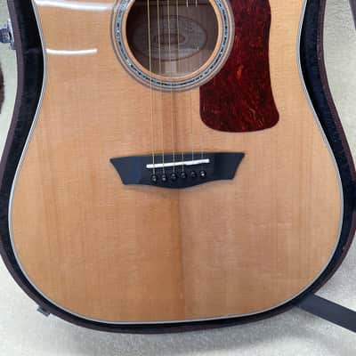 Washburn HD10SCE-0 Dreadnought Acoustic Electric Guitar with NEW FACTORY Hardshell Case MINT! NEW CONDITION!! image 2