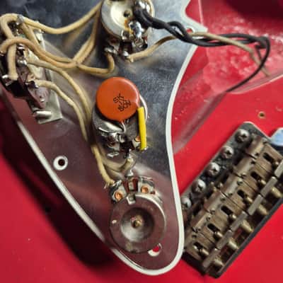 Fender 1964 Stratocaster Fiesta Red Refin True Vintage image 24
