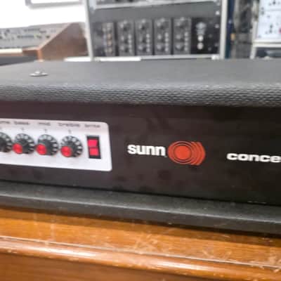 Sunn Concert Bass Amplifier Head 1970s image 3