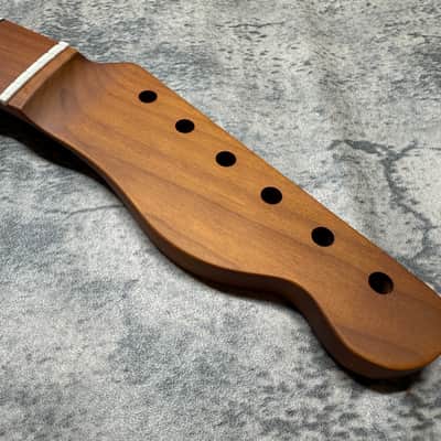 BMC Guitar Neck Tele® Telecaster® 21 Fret Roasted Maple With Maple Fingerboard Nitro Lacquer - 9.5 Radius image 2