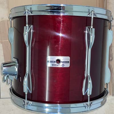 Yamaha Recording custom 14x12 and 13x11 toms cherry wood image 21