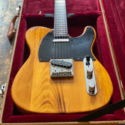 Fender Telecaster '52 Reissue Vintage FujiGen E-Serial 1988 Charcoal Burst w/ Hardcase image 2