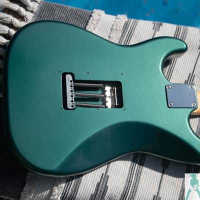 2017 Fender MIJ Hybrid '60s Stratocaster - Sherwood Green Metallic - USA Vintage PU's - Pro Set Up w Perfect Frets/Action/Intonation ST-62 MIJ image 8