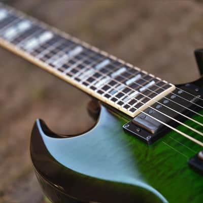 ESP USA Viper - Dark Green Sunburst image 11