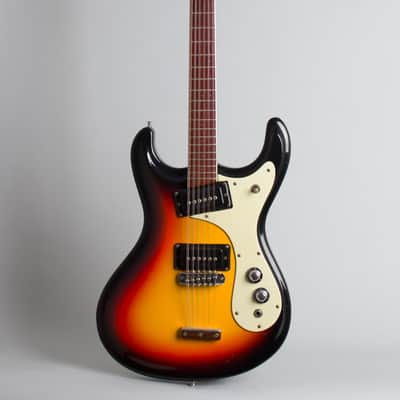 Mosrite  Mark XII 12 String Solid Body Electric Guitar (1967), ser. #T690, original black hard shell case. image 1