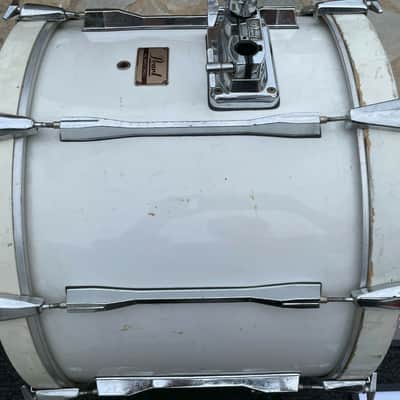 Pearl MLX Maple White 4pc Drum Set Kit owned by James Kottak Ex Scorpions !!! image 3