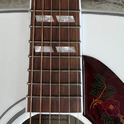 2024 Epiphone Limited Edition Dove PRO Acoustic Electric Mint w/ SKB Case image 8