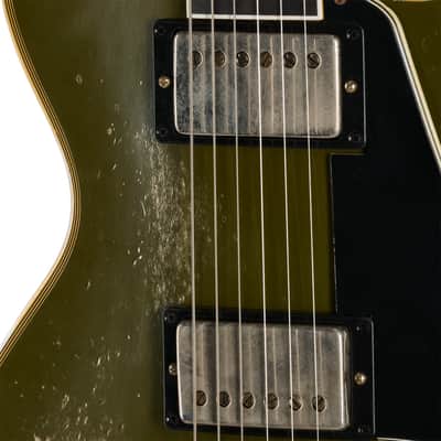 NEW! Gibson Custom 1968 Les Paul Custom Reissue - Olive Drab/Ebony Murphy Lab Heavy Aged - Authorized Dealer - Pre-Order image 13