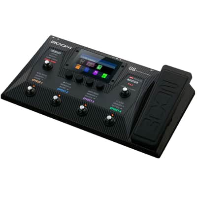 Zoom G6 Multi-Effects Processor with FP02M Expression Pedal for Guitarist image 2