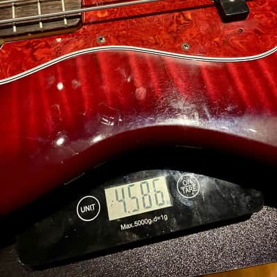 Fender Jazz Bass Foto Flame Finish MIJ 1994-95 image 15