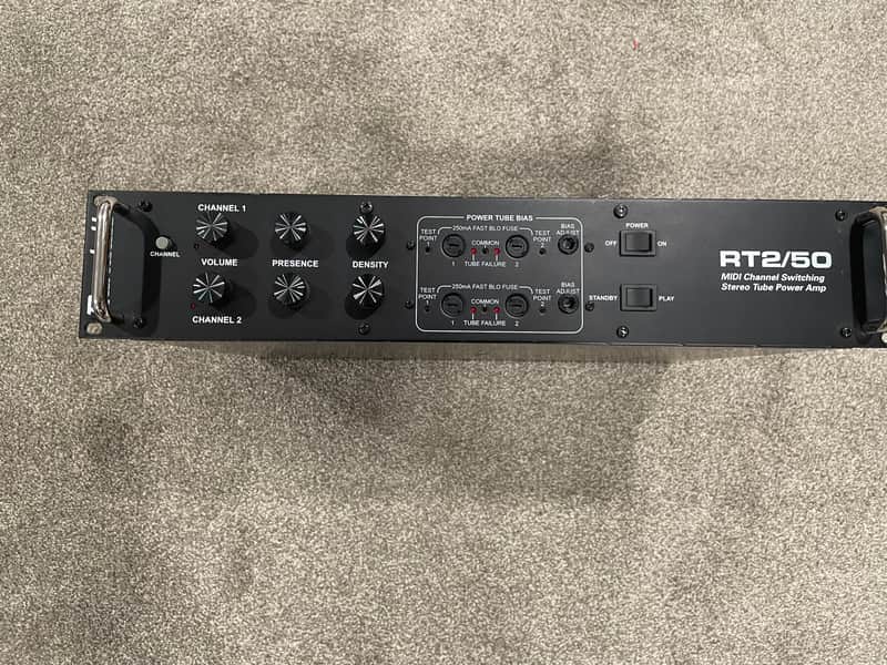 Immagine Randall RT2/50 stereo power amp Mid 90’s - Black - 1