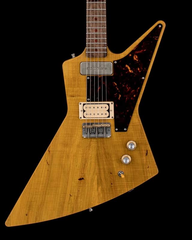 Valentino Guitars - Explorer tele 2025 - Amber image 1