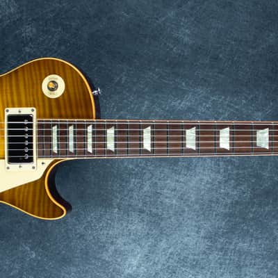 Gibson Custom Historic Select 1959 Les Paul Standard Aged Lemon Burst 2015 ~ Secondhand image 2