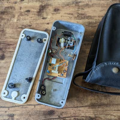 Vintage Jen Crybaby Super Wah pedal White Fasel inductor image 4