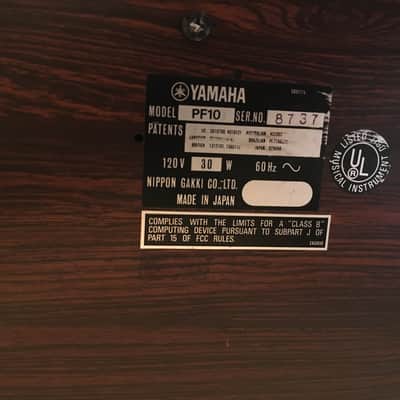 Yamaha PF10 76-key Electronic Piano image 11