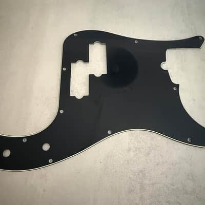 Fender 099-1352-000 Standard Precision Bass Pickguard 3-Ply 2010s - Black image 1