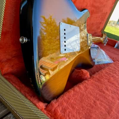 Fender American Vintage '57 Stratocaster 1990s - 2-Color Sunburst image 10