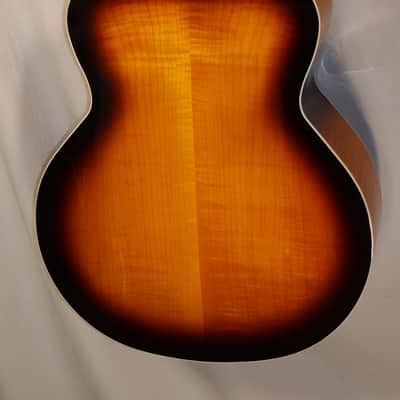 Guild F-2512E Deluxe Antique Burst 12-string Acoustic Electric "Open Box (Small Ding) image 7