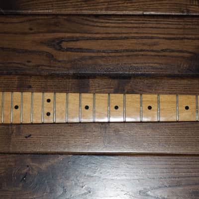 Fender USA Stratocaster 57 Reissue Neck 1984 Aged Natural Gloss image 5