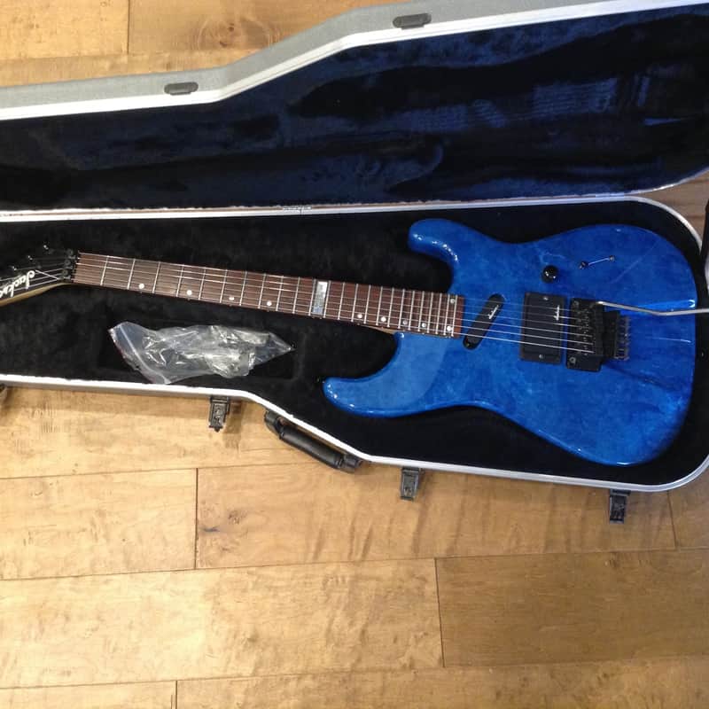 Jackson USA 88 Limited Edition 1988 Blue Denim A beauty w OHSC image 1