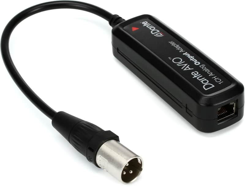 Audinate AVIO Dante 1 Channel Analog Output Adapter image 1