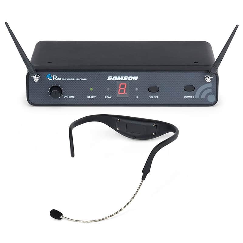 Samson AirLine 88x AH8 Wireless Fitness Headset Microphone System (K Band) image 1
