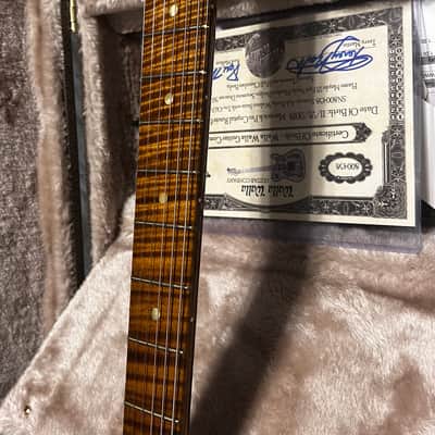Walla Walla Maverick Pro Crystal Route 66 2018 - Swamp ash,walnut stain,tru oil finish image 13