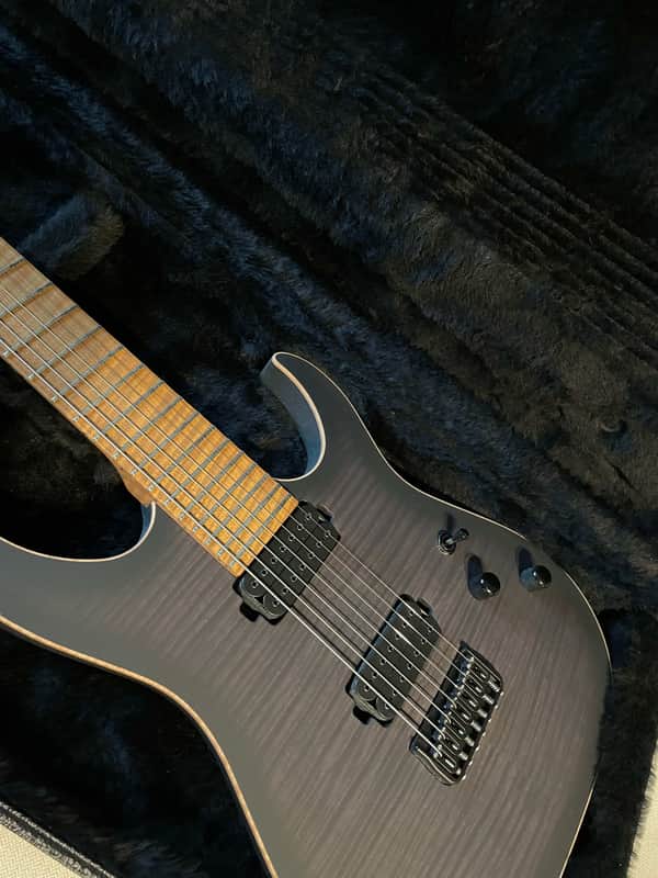 Schecter USA Custom Shop 7 String 2020 Black image 1
