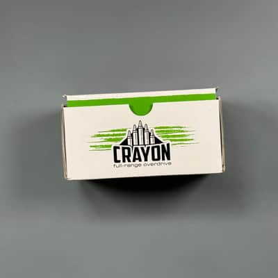 Electro-Harmonix Crayon 69 Full-Range Overdrive 2015 - Present - White with Vertical Crayons image 12