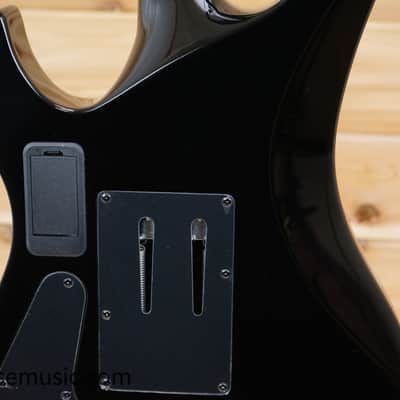 Schecter Synyster Gates Signature Synyster Custom-S - Black with Silver Pinstripes image 9
