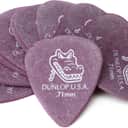 Dunlop Gator Grip Standard Guitar Picks - .71mm  Purple  12-pack
