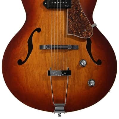 Godin 5th Avenue Kingpin Hollowbody Electric Guitar - Cognac Burst image 2