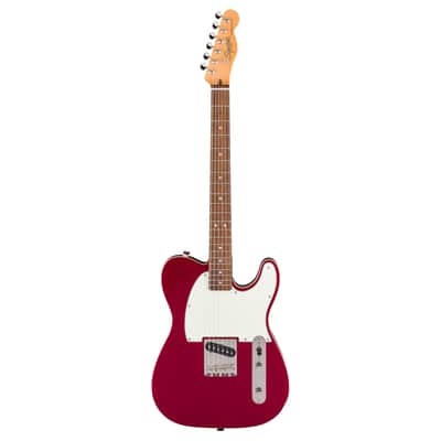 Squier Classic Vibe Custom Esquire - Candy Apple Red w/Indian Laurel FB image 2